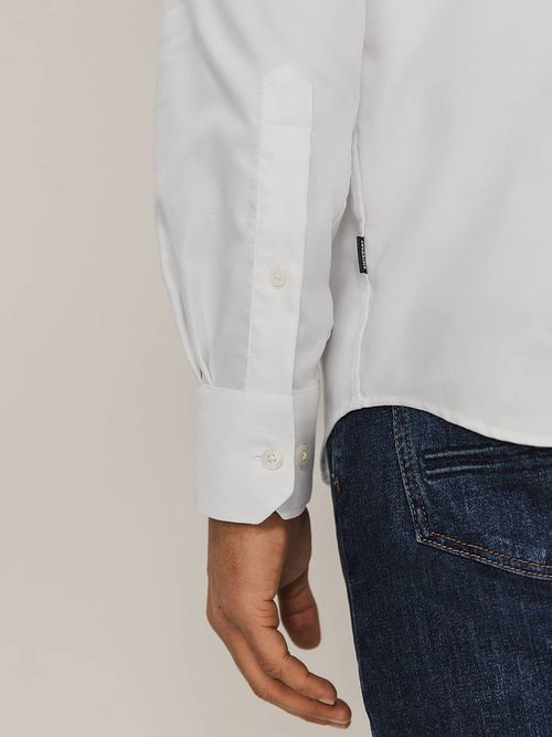 State Of Art Essentials Oxford Skjorte Hvid Model / Detail