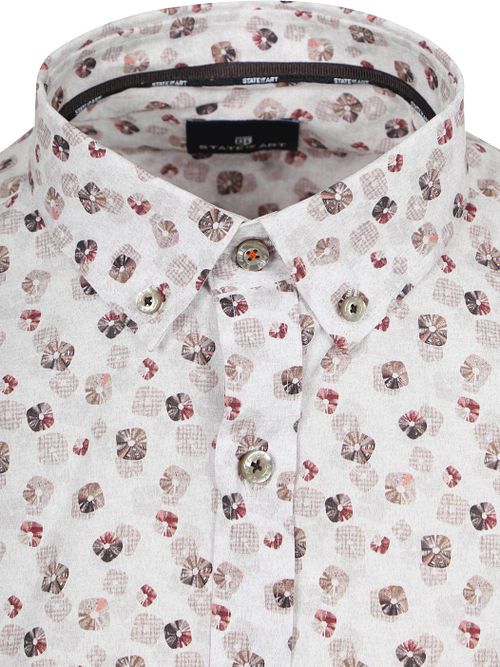 State of Art Skjorte Print Grå Product / Detail