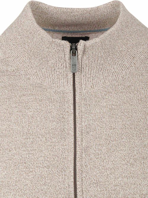 State Of Art Strickjacke Melange Mouline Kaki Product / Detail