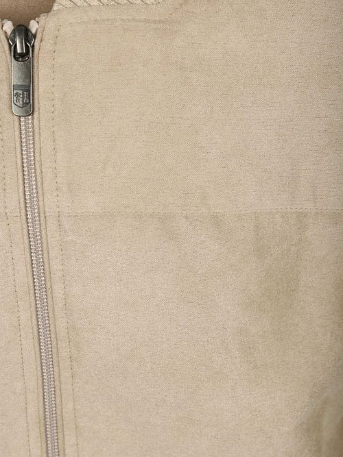 State Of Art Strickjacke Zip Bomber Beige Product / Detail