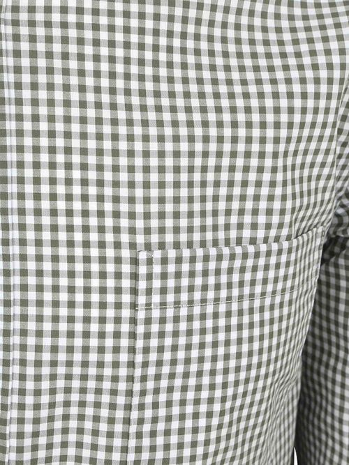 Camicia Popeline a Quadri Verde Steppin' Out Product / Detail