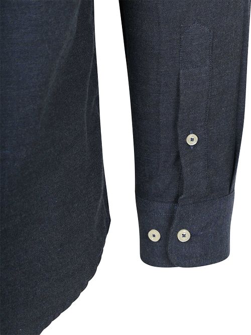 Steppin' Out Camisa Franela Donkerblauw Product / Detail