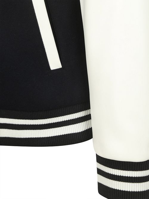 Steppin' Out Varsity Jacket Navy