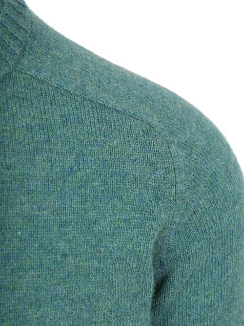 Steppin' Out Genser i Lammull Aqua Grønn Product / Detail