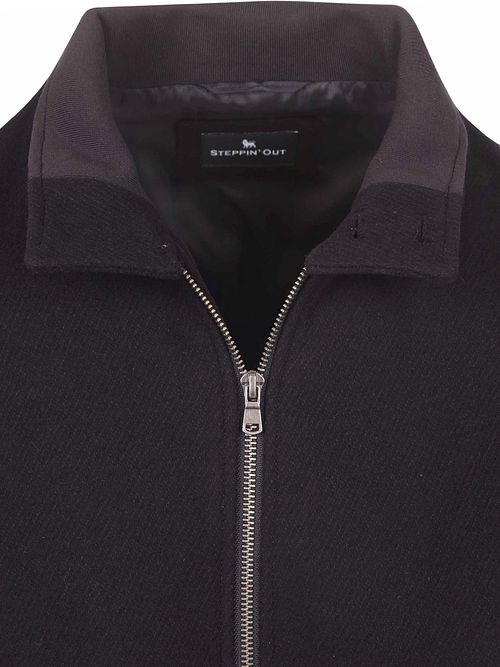 Giacca Herrit Steppin' Out in misto lana navy Product / Detail