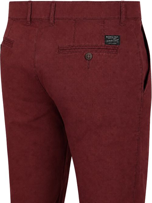 Steppin' Out Chino Newbury Heavy Twill Bordeaux Product / Detail