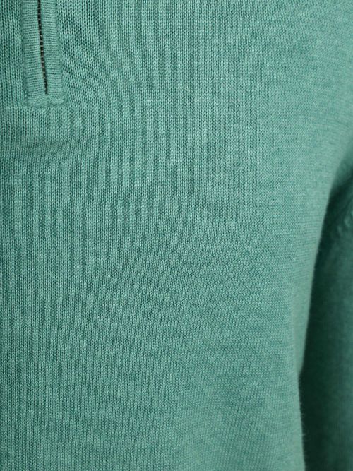 Steppin' Out Colin Jersey Half Zip Green Product / Detail