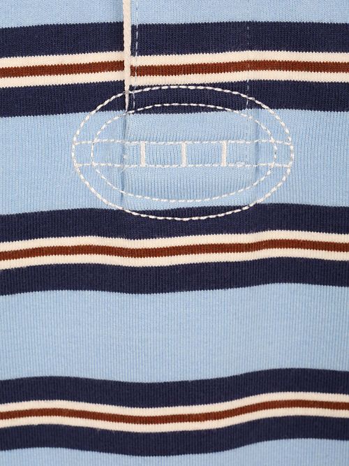 Steppin' Out Rugby Poloshirt Streifen Blau Product / Detail