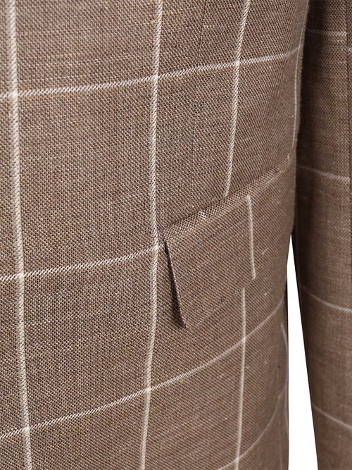 Steppin' Out Blazer Merinowolle Braun