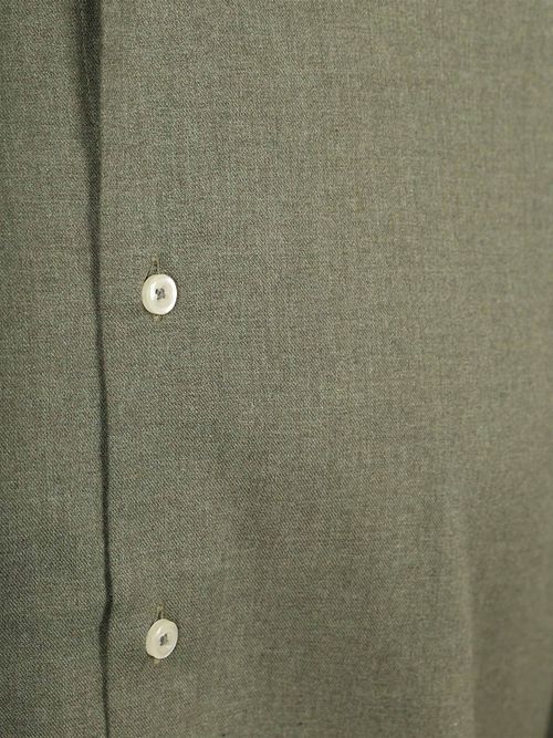 Steppin' Out Skjorta i Flanell, Olivgrön Product / Detail