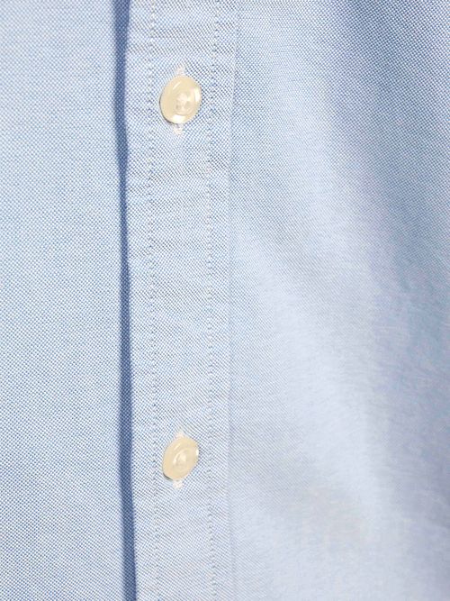 Steppin' Out Kortärmad Skjorta Oxford Yale Ljusblå Product / Detail