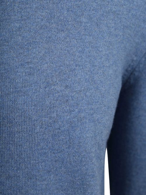 Sweter Steppin' Out z bawełny i kaszmiru w kolorze indygo (niebieski) Product / Detail