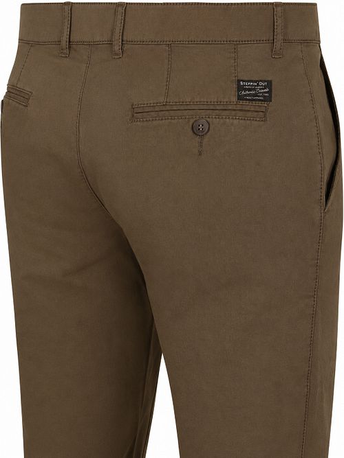 Steppin' Out Chino Newbury Heavy Twill Brown Product / Detail