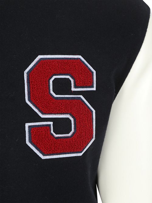 Steppin' Out Varsity Embroidery Jack Navy Product / Detail