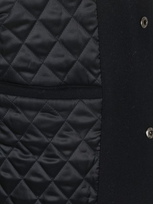 Steppin' Out Varsity Jacket Navy