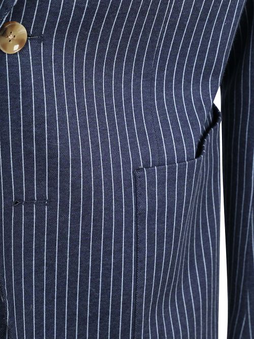 Suitable Blazer Mylo Pinstripe Marineblå Product / Detail