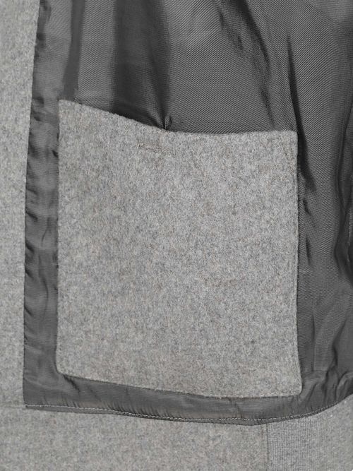 Suitable Bomberjakke Flannel Grå Product / Detail