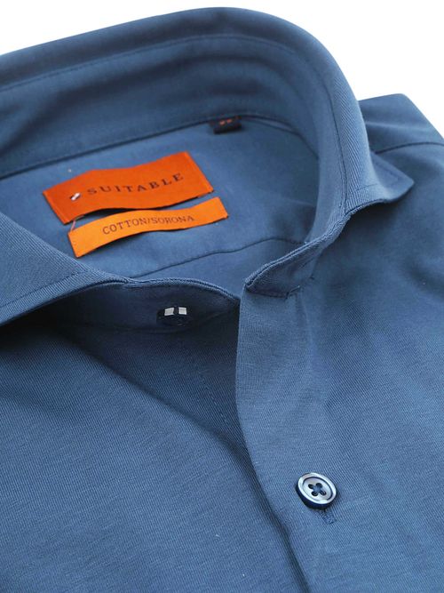 Suitable Camicia Sorona in denim blu Product / Detail