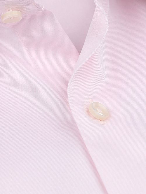 Suitable Camicia Twill Rosa con Maniche Extra Lunghe Product / Detail