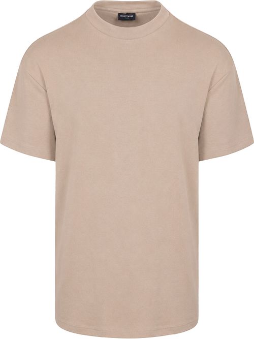 Camiseta Suitable Rink de punto pesado con estampado en la espalda en topo Product