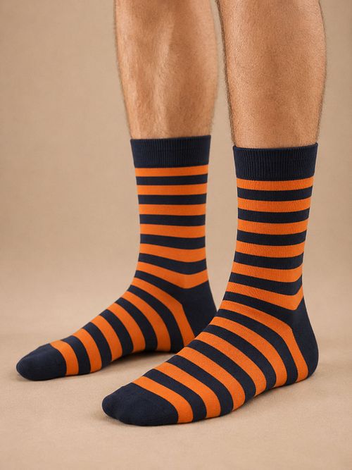 Suitable Chaussettes Lot de 3 paires Orange Model / Voorkant