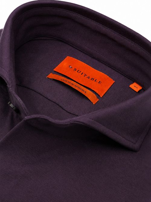Suitable Sorona Chemise Aubergine