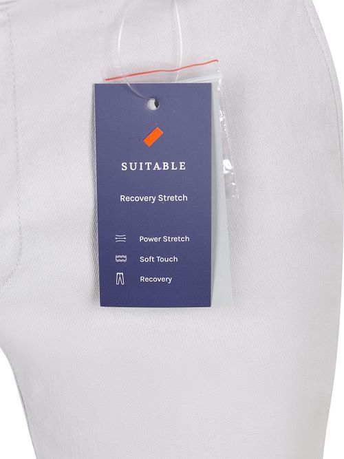 Suitable Chino Philo Flex Grijs