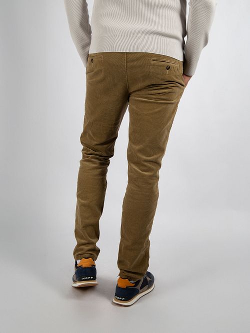 Suitable Chino Plato Cord Corduroy Sand Model / Achterkant