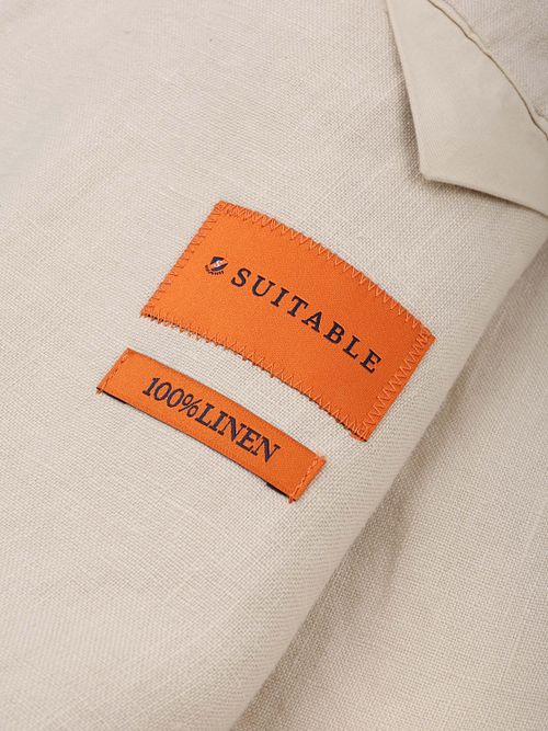 Suitable Completo Lino Washed Ecru Product / Detail