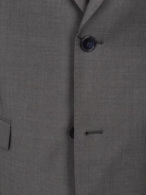 Suitable Costume Sharkskin Laine Taupe