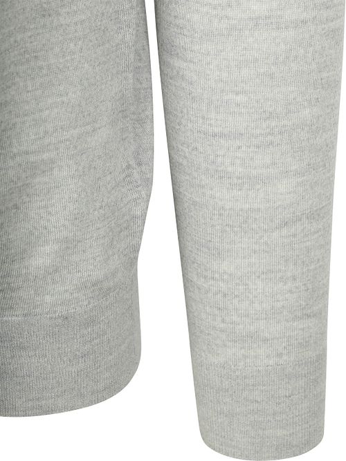 Suitable Crew Zip Jersey Lana Merino Grey Product / Detail