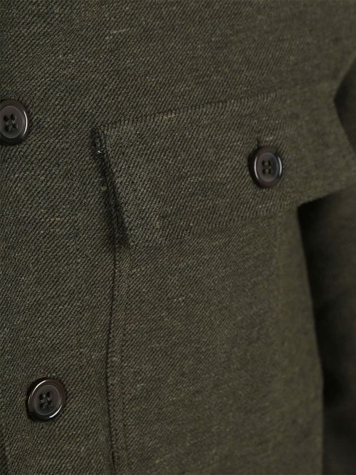 Suitable Drop Loop Overshirt Hæren Grøn Product / Detail