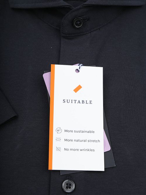 Suitable Erik Camisa Elegante Sorona Navy Product / Detail