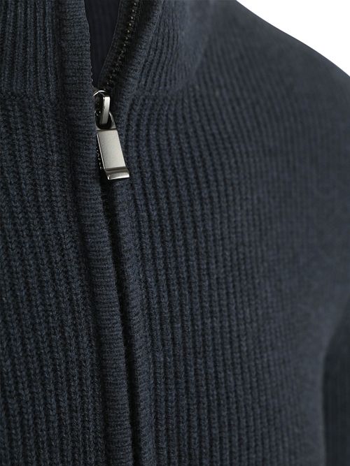 Suitable Half Zip Jersey Parche Navy Product / Detail