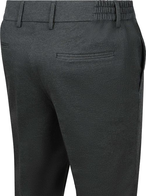 Suitable Aiden Pantalon Houndstooth Forest