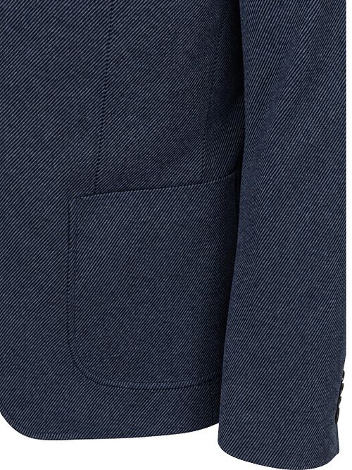 Suitable Sports Jacket Lommer Twill Inlay Navy