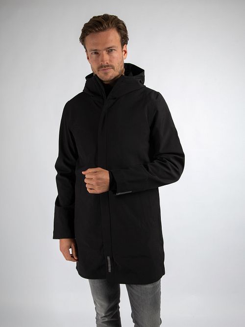 Suitable Jas Softshell Eleganto Zwart Model / Voorkant
