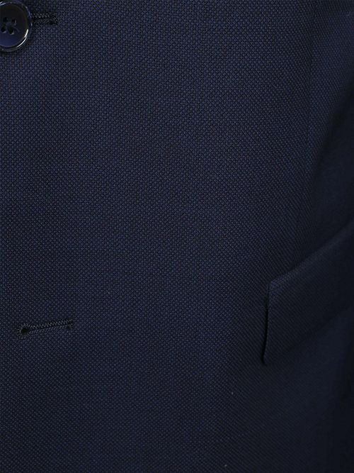 Suitable Kostuum Birds Eye Wol Donkerblauw Product / Detail