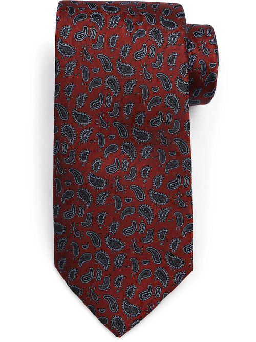 Suitable Krawatte Seide Paisley Burgundy Product