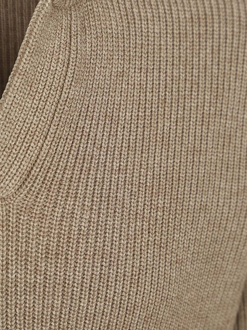 Maglione Suitable Riva Knit color tortora Product / Detail
