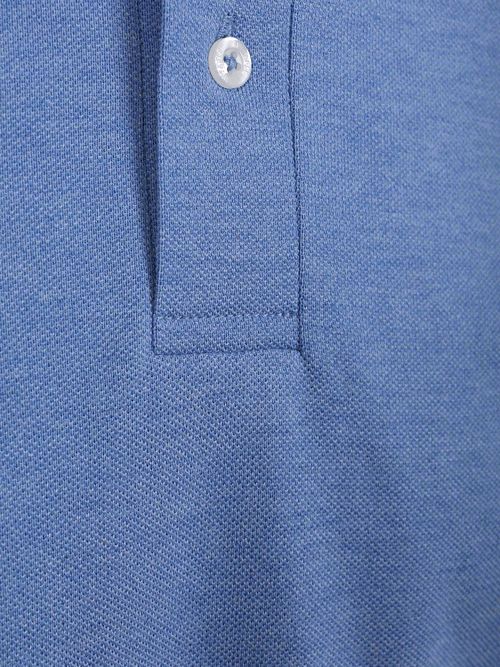 Suitable MEL Polo Piqué Mid Blue Product / Detail