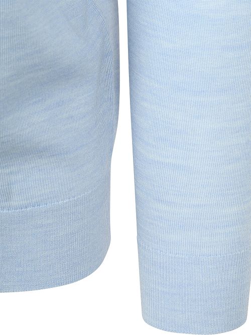 Suitable Merino Half Zip Pullover Hellblau Product / Detail