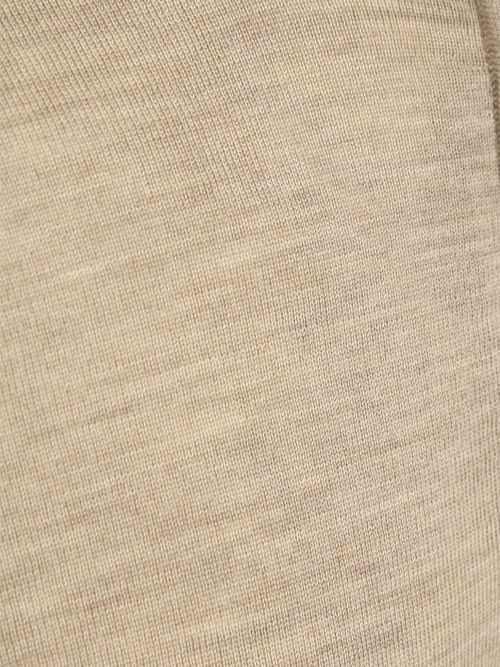 Suitable Merino Half Zip Sweater Sand Product / Detail