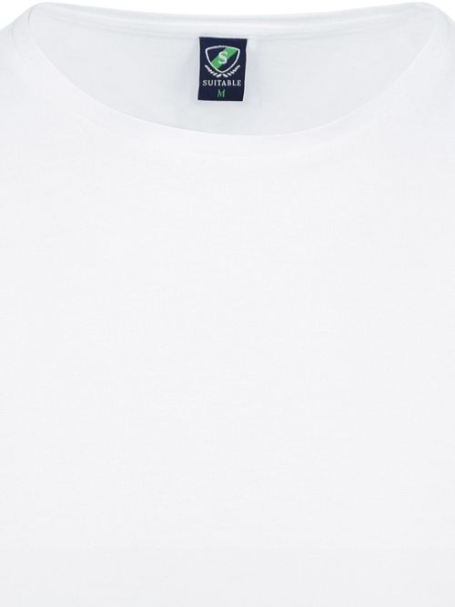 Suitable Obambo T-shirt Rund Hals Hvid 2-pak Product / Detail