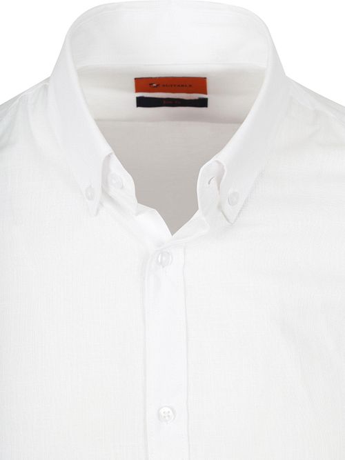 Suitable Overhemd Cotton Slub Wit Product / Detail