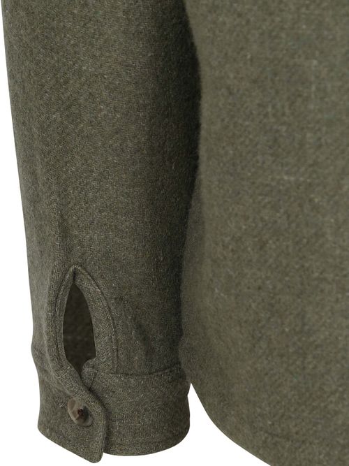 Suitable Overshirt Wool Blend Grün Product / Detail
