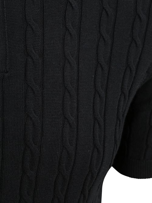 Suitable Respekt Polo Knit Cable Navy Product / Detail