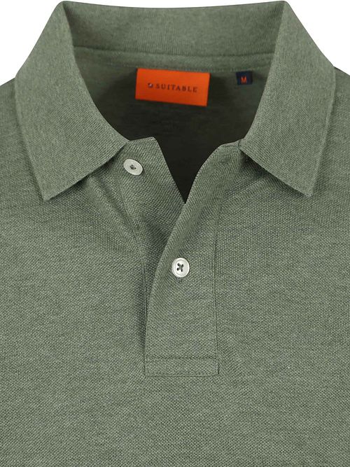 Suitable Mænd Poloshirt Grøn Product / Detail