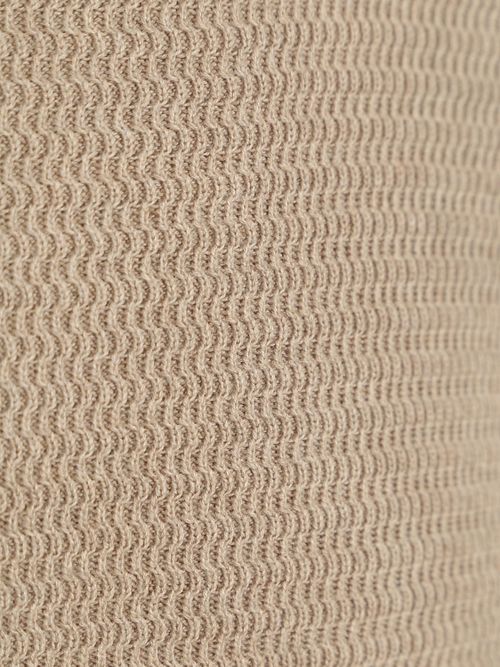 Suitable Pull Col Roulé Structure Melange Sand Product / Detail