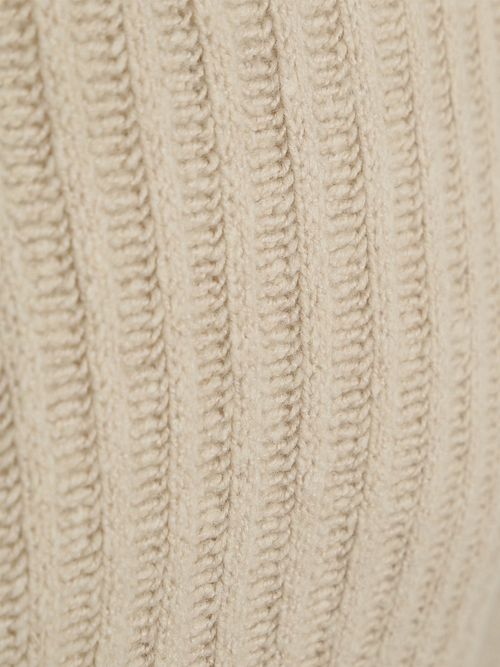 Suitable Pull-over Laine Boiled Ecru Product / Detail